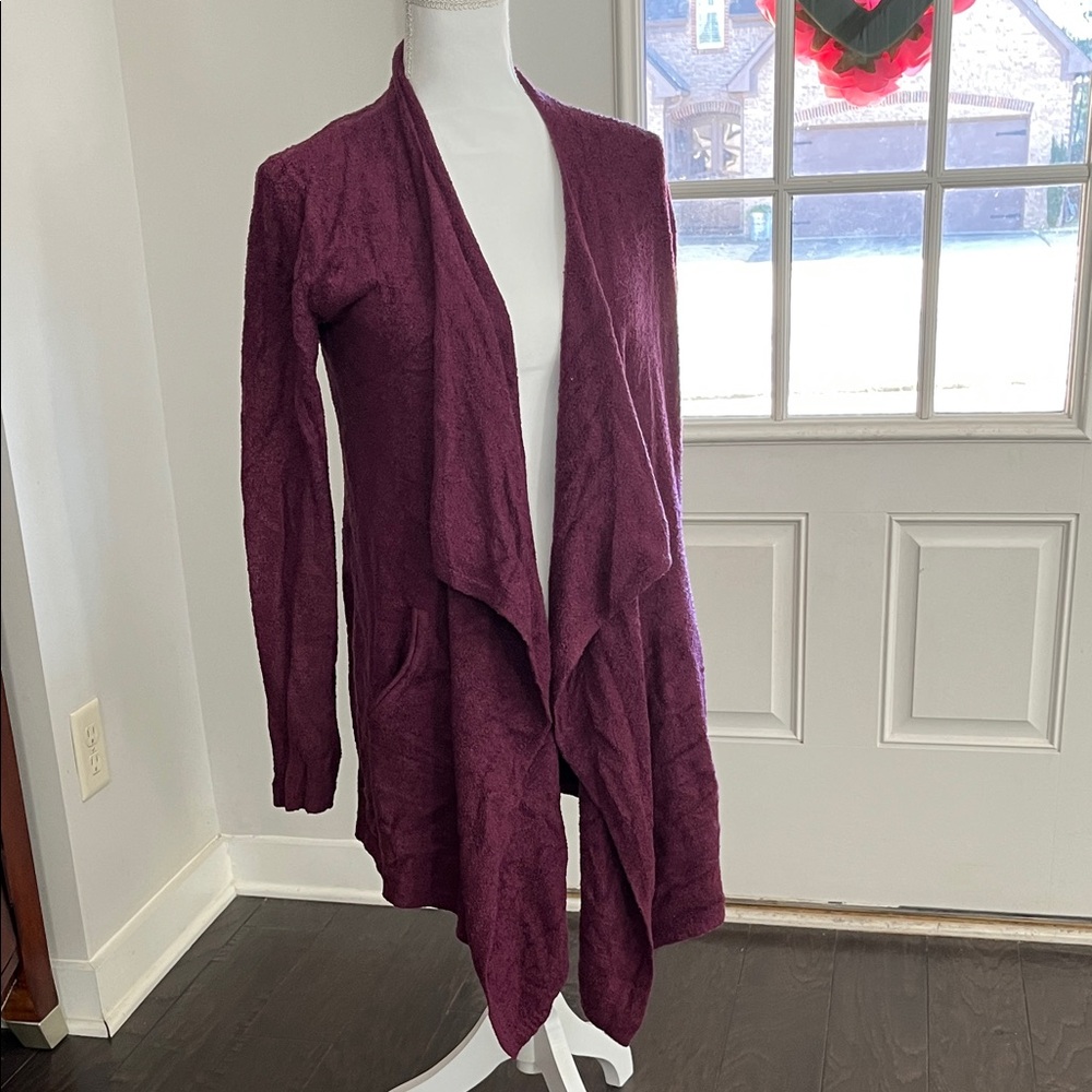 Barefoot Dreams Purple Women's Cardigan